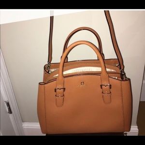 Kate Spade tan shoulder bag